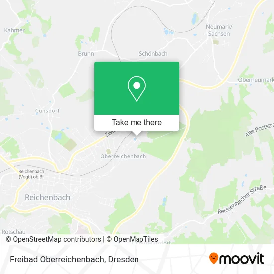 Карта Freibad Oberreichenbach