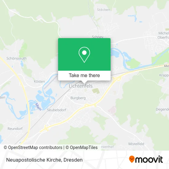 Карта Neuapostolische Kirche