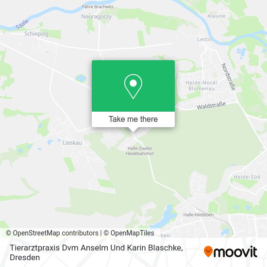 Карта Tierarztpraxis Dvm Anselm Und Karin Blaschke