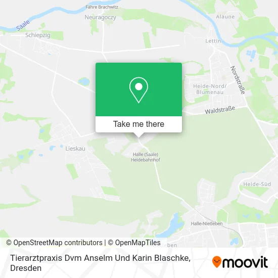 Карта Tierarztpraxis Dvm Anselm Und Karin Blaschke