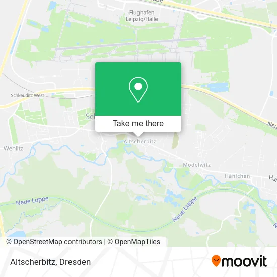 Карта Altscherbitz