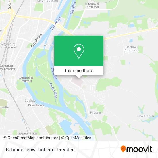 Карта Behindertenwohnheim