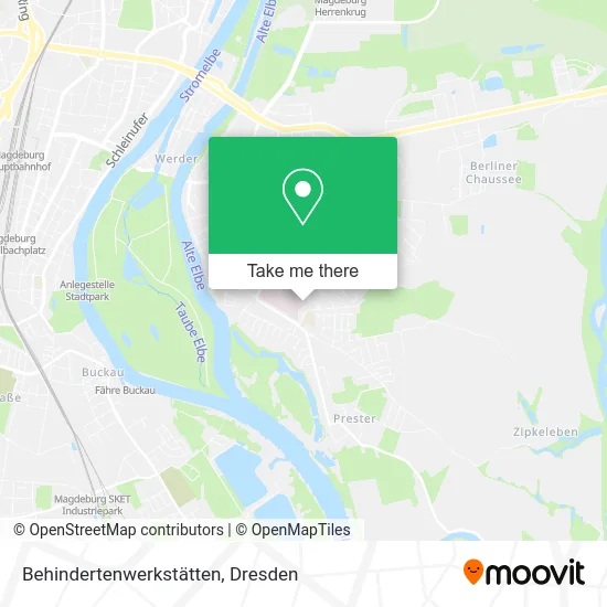 Карта Behindertenwerkstätten