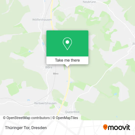 Карта Thüringer Tor