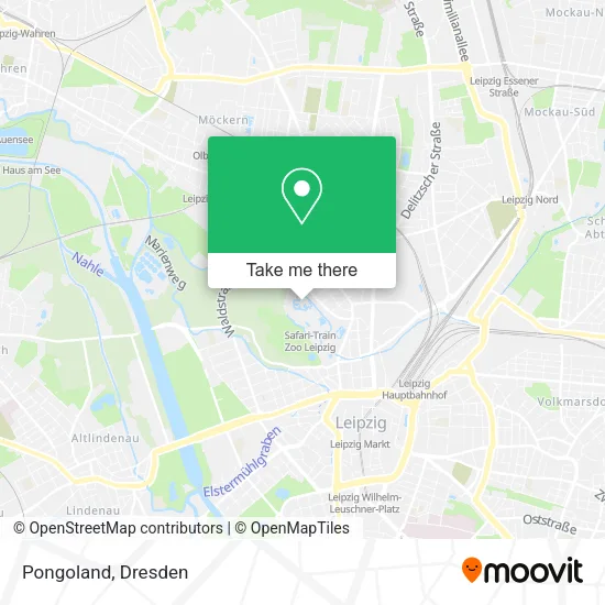 Карта Pongoland