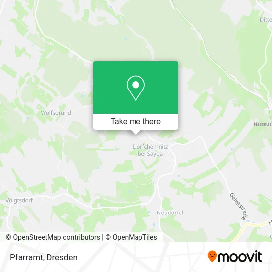 Карта Pfarramt
