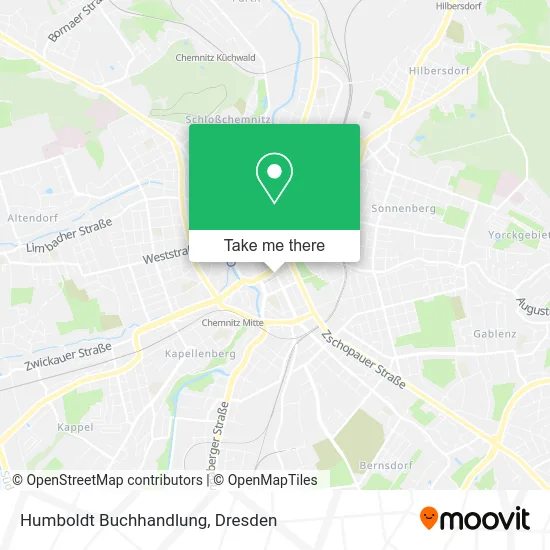 Карта Humboldt Buchhandlung