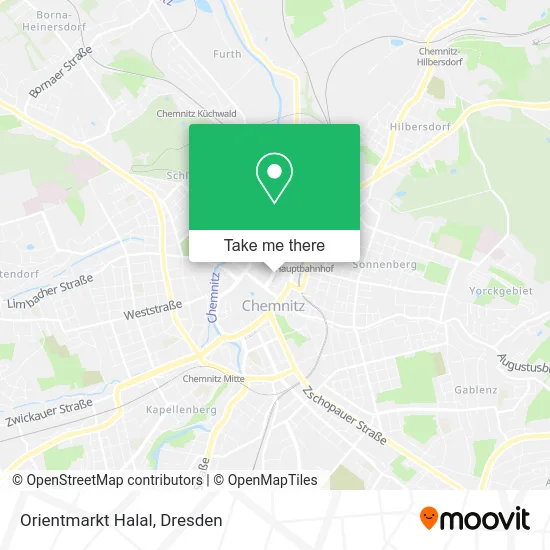 Карта Orientmarkt Halal