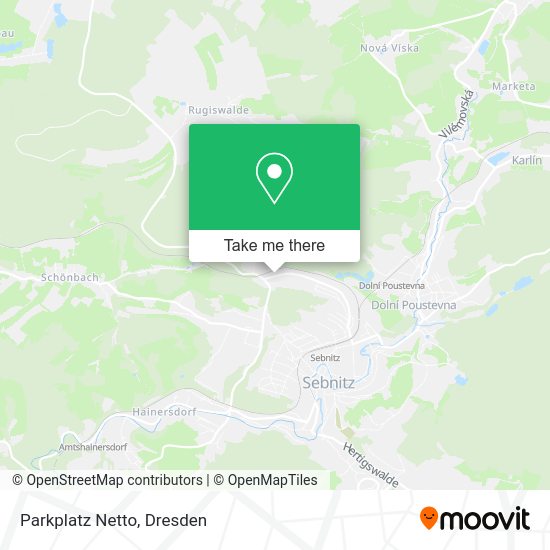 Карта Parkplatz Netto
