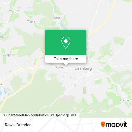 Rewe map