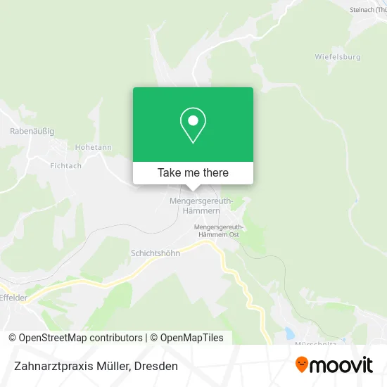 Карта Zahnarztpraxis Müller