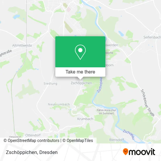 Карта Zschöppichen