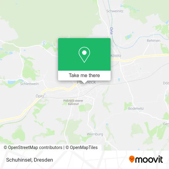 Карта Schuhinsel