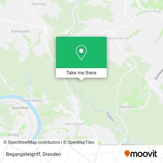 Карта Begangsteigriff