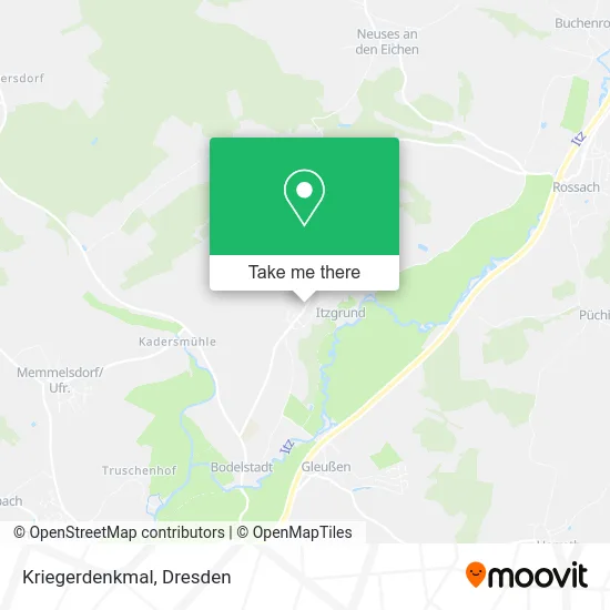 Карта Kriegerdenkmal