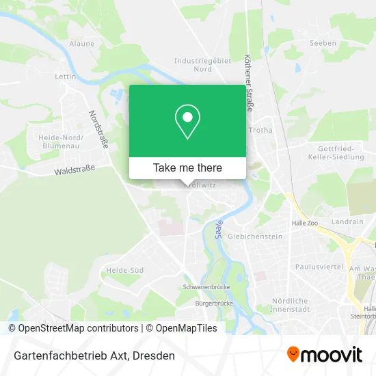 Карта Gartenfachbetrieb Axt