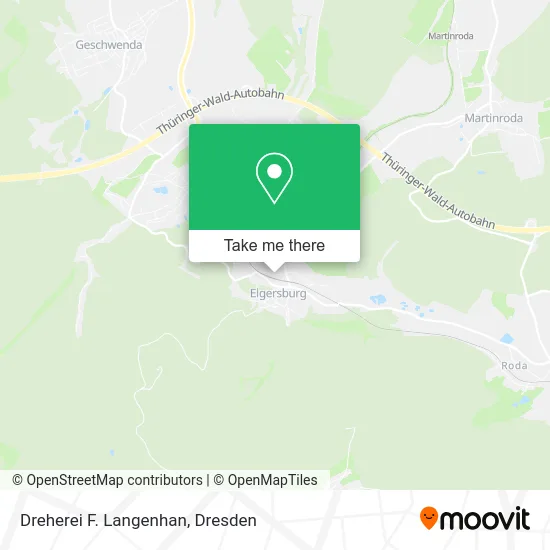 Карта Dreherei F. Langenhan