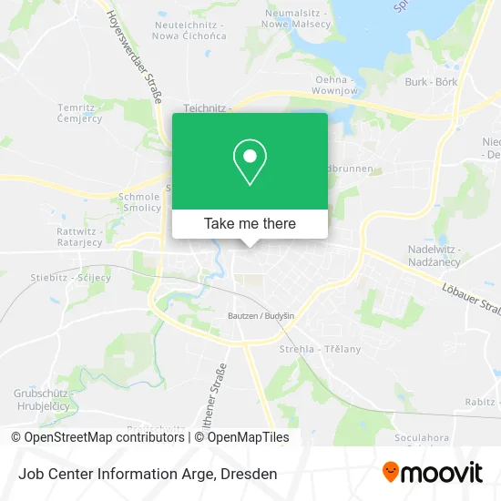 Карта Job Center Information Arge