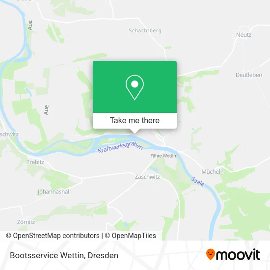 Карта Bootsservice Wettin
