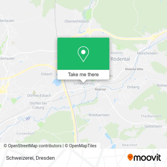 Карта Schweizerei