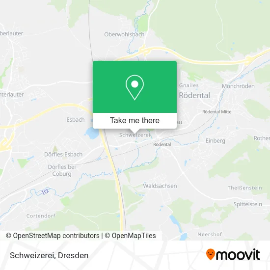 Карта Schweizerei