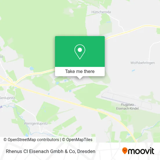 Rhenus Cl Eisenach Gmbh & Co map