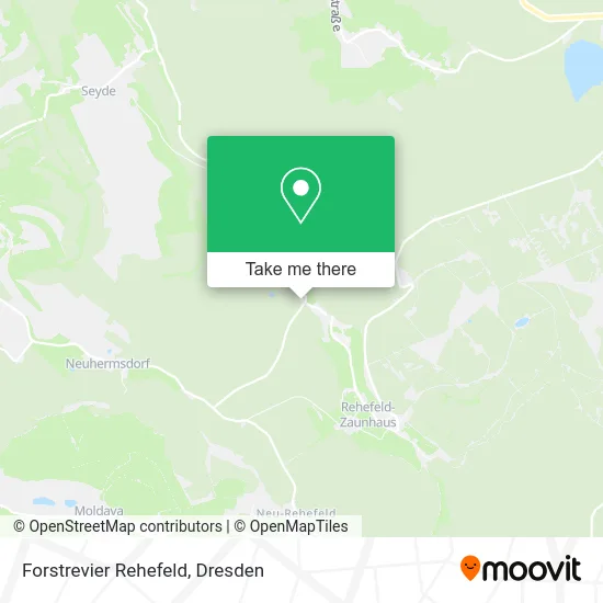Карта Forstrevier Rehefeld