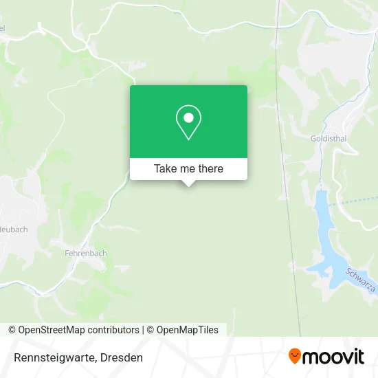 Карта Rennsteigwarte