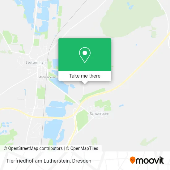 Карта Tierfriedhof am Lutherstein