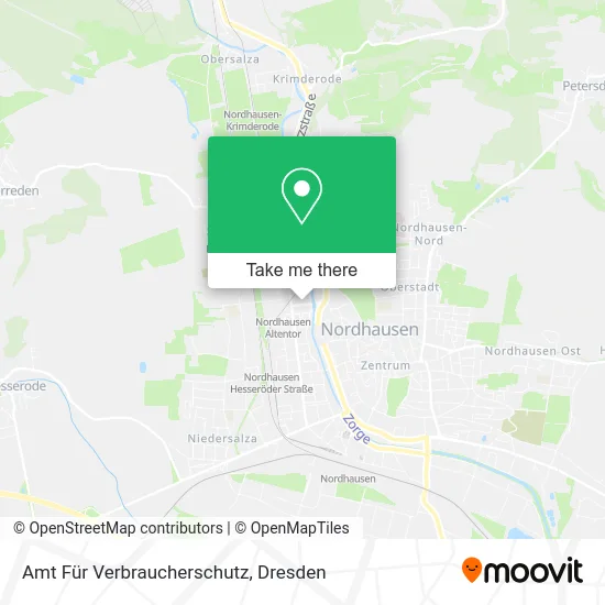 Карта Amt Für Verbraucherschutz