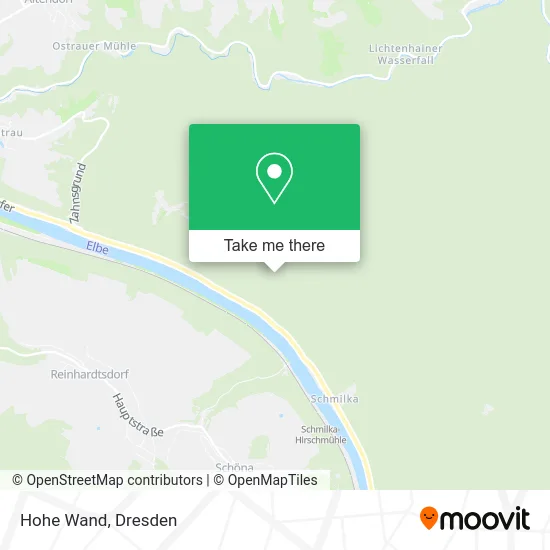 Карта Hohe Wand