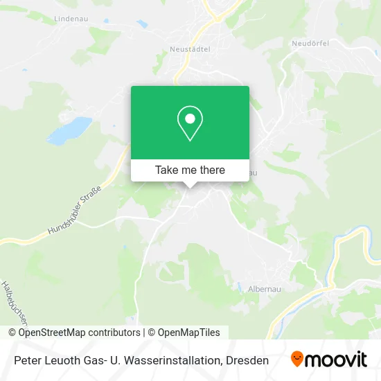 Карта Peter Leuoth Gas- U. Wasserinstallation