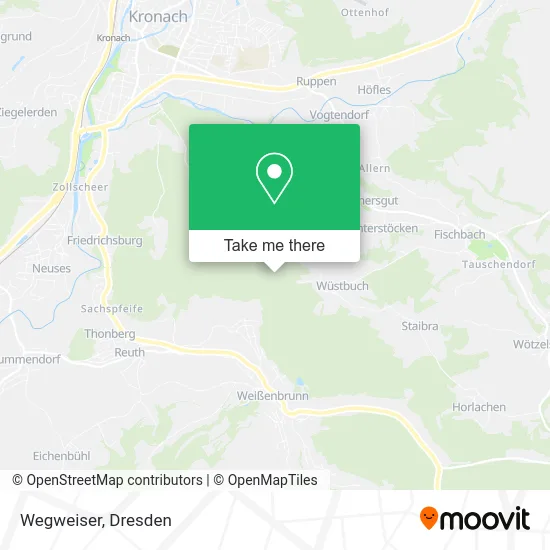Карта Wegweiser