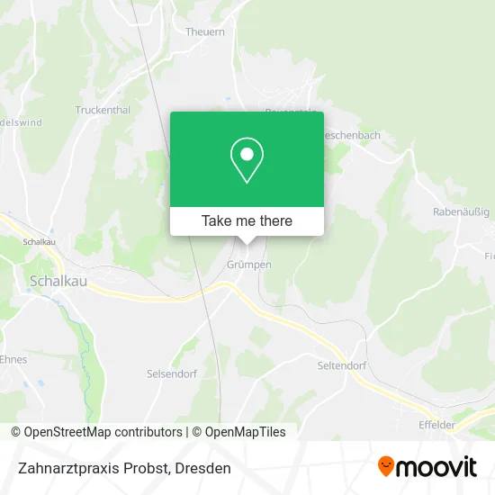Карта Zahnarztpraxis Probst