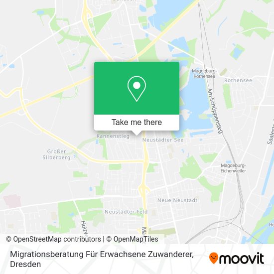 Карта Migrationsberatung Für Erwachsene Zuwanderer