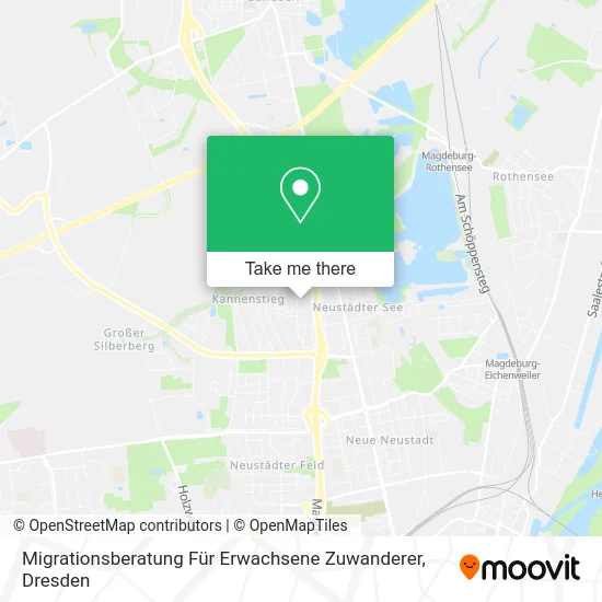 Карта Migrationsberatung Für Erwachsene Zuwanderer