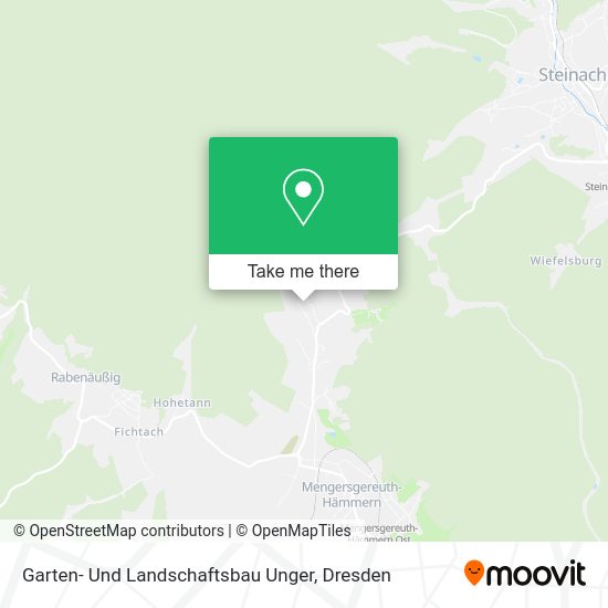 Карта Garten- Und Landschaftsbau Unger