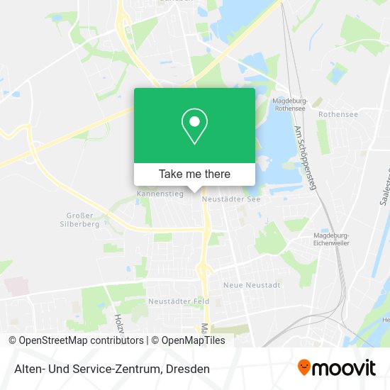 Карта Alten- Und Service-Zentrum