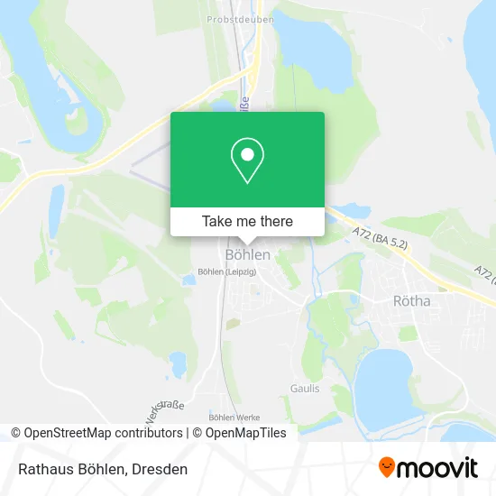 Карта Rathaus Böhlen