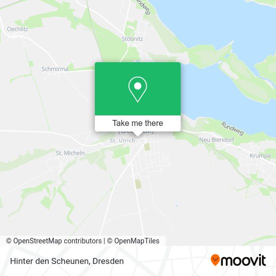 Карта Hinter den Scheunen