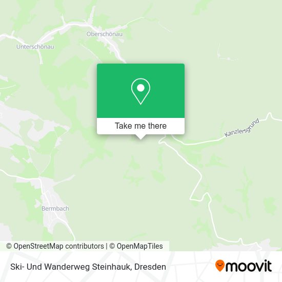 Карта Ski- Und Wanderweg Steinhauk
