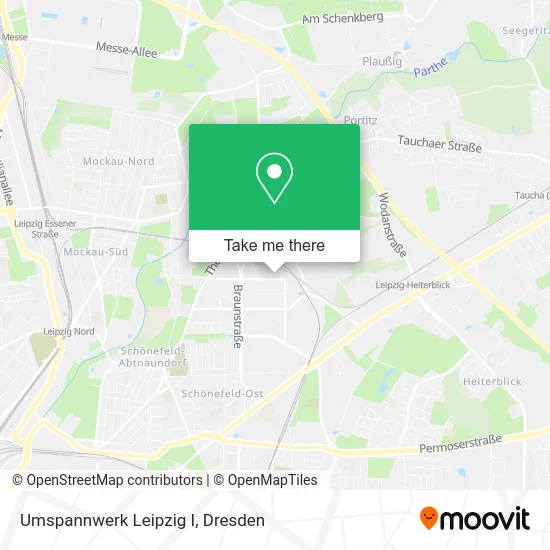 Карта Umspannwerk Leipzig I