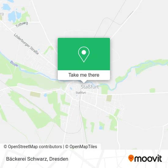 Bäckerei Schwarz map