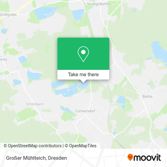 Карта Großer Mühlteich