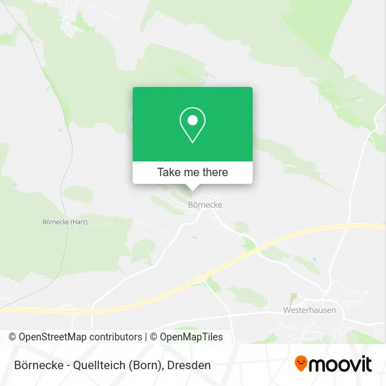 Карта Börnecke - Quellteich (Born)