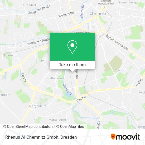 Карта Rhenus Al Chemnitz Gmbh