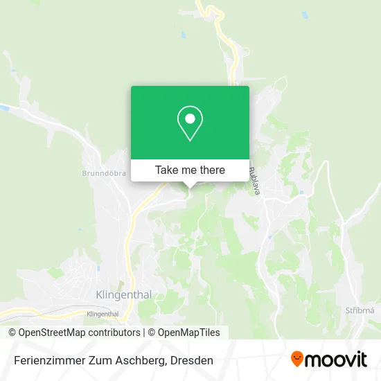Карта Ferienzimmer Zum Aschberg