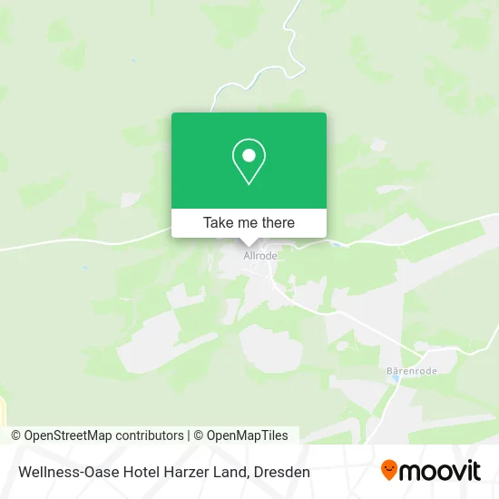 Карта Wellness-Oase Hotel Harzer Land