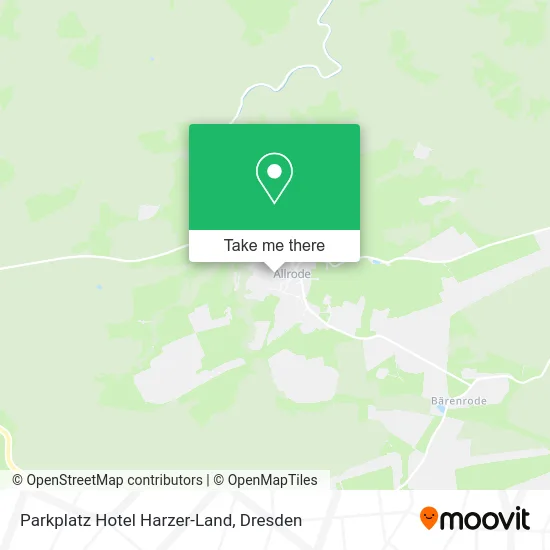Карта Parkplatz Hotel Harzer-Land