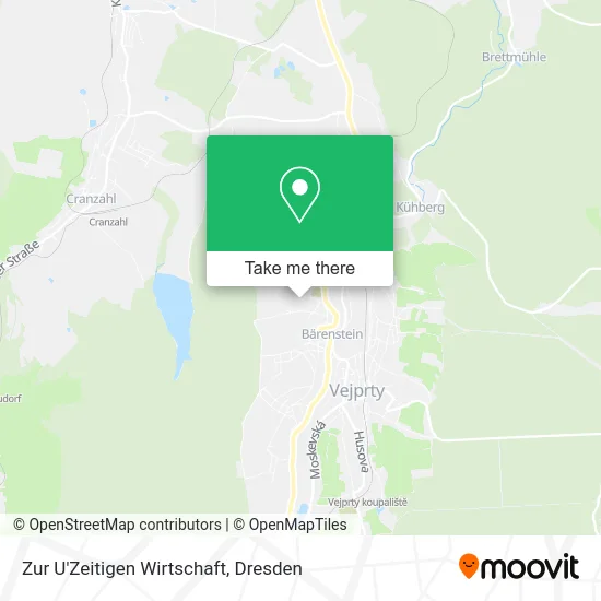 Карта Zur U'Zeitigen Wirtschaft